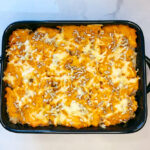 vegan zuurkool ovenschotel