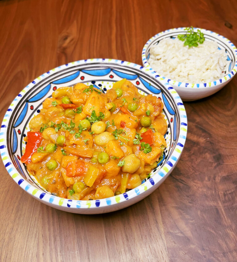 Gezond & vega weekmenu 10 februari zoete aardappel curry